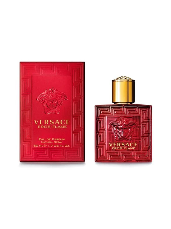 عطر فرزاتشي إيروس فليم للرجال 50 مل عطر خشبي حار مع الفلفل الأسود والفانيليا - فيرساتشي