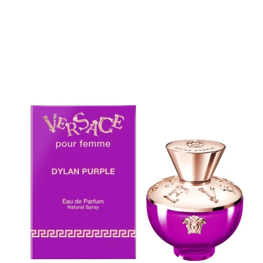 عطر فيرساتشي ديلان بنفسجي للنساء 3.4 أونصة بخاخ عطر برائحة الأزهار والفواكه - فيرساتشي - Image 2