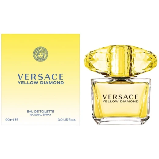عطر فيرساتشي يلو دياموند أو دو تواليت 90 مل للنساء عطر زهري حمضي منعش