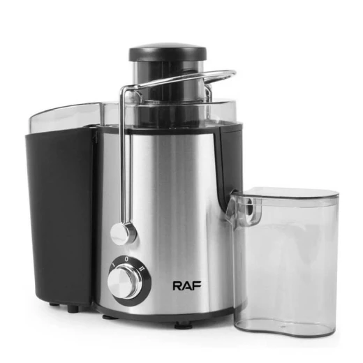 RAF R.2817S Juicer 320W - Stainless Steel, Low Noise, High Speed RAF R.2817S Juicer 320W - Stainless Steel, Low Noise, High Speed