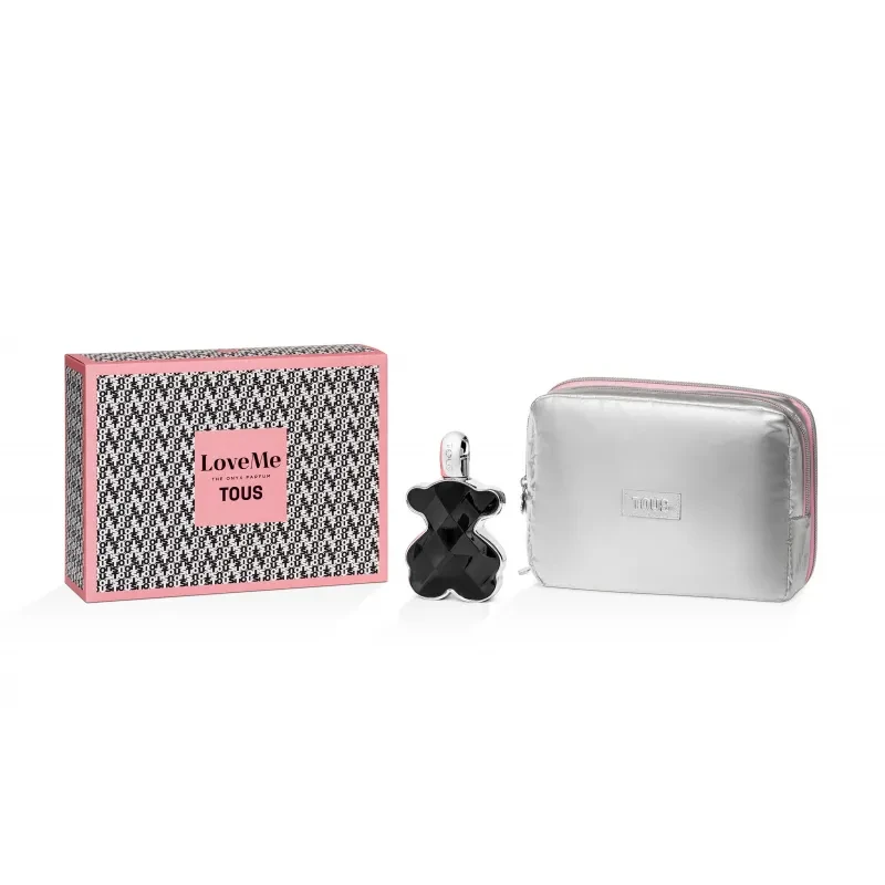 Tous Love Me The Onyx Eau de Parfum Gift Set for Women 90ml with Stylish Bag Luxury Fragrance - Tous