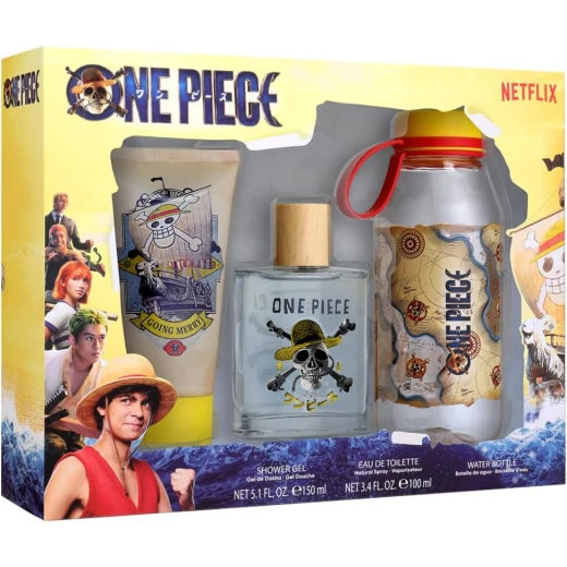 طقم هدايا Air-Val One Piece للأطفال EDT 100 مل + جل استحمام طقم هدايا Air-Val One Piece للأطفال EDT 100 مل + جل استحمام