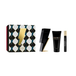 Carolina Herrera Bad Boy Men's Gift Set: EDT 100ml, Shower Gel & Travel Spray