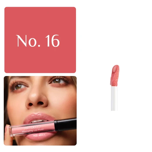 ARTDECO Plumping Lip Fluid Gleaming Rose for Fuller Lips Wet Look Shine 3ml - ArtDeco - Image 2