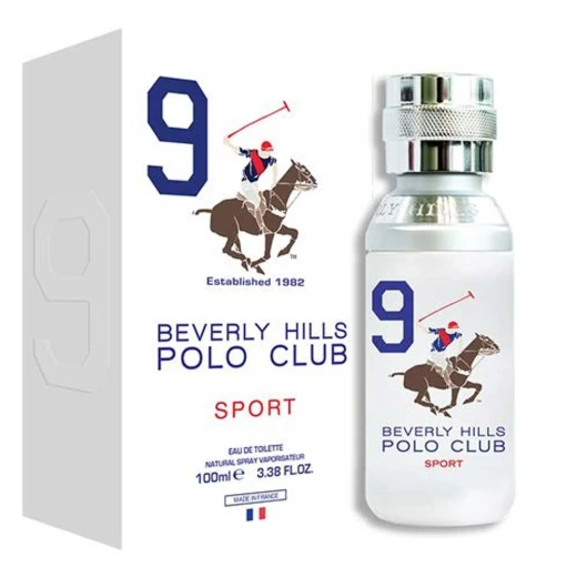 Beverly Hills Polo Club Sport No 9 Eau de Toilette 100ml for Men Fresh Sophisticated Fragrance Beverly Hills Polo Club Sport No 9 Eau de Toilette 100ml for Men Fresh Sophisticated Fragrance