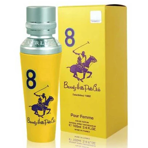 Beverly Hills Polo Club No 8 Eau de Parfum 100ml for Women Floral Fragrance Sophisticated Scent