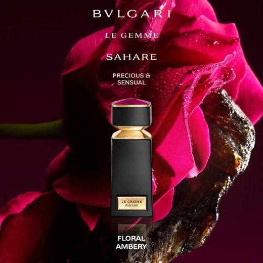 Bvlgari Le Gemme Sahare Eau de Parfum 125ml Unisex Fragrance Taif Rose and Ambergris Perfume for Women and Men - Bvlgari - Image 3