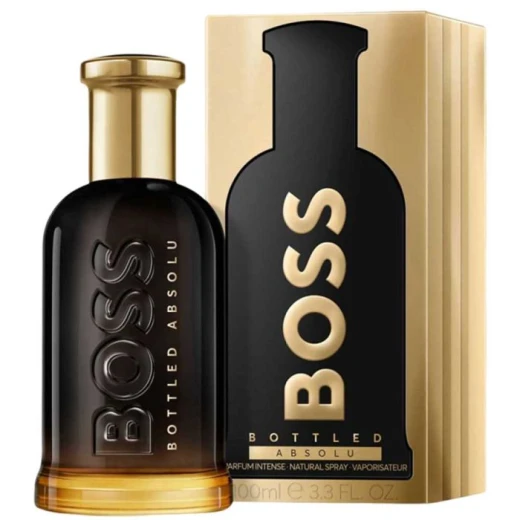Hugo Boss BOSS Bottled Absolu Intense Parfum 100ml Men's Woody Leather Fragrance Hugo Boss BOSS Bottled Absolu Intense Parfum 100ml Men's Woody Leather Fragrance