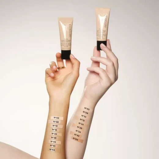 Artdeco Foundation Fluid Camouflage Warm Golden Beige 24 Long Lasting Full Coverage Makeup 20g - ArtDeco - Image 6