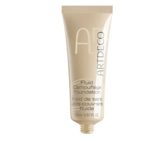 Artdeco Foundation Fluid Camouflage Warm Golden Beige 24 Long Lasting Full Coverage Makeup 20g - ArtDeco - Image 2