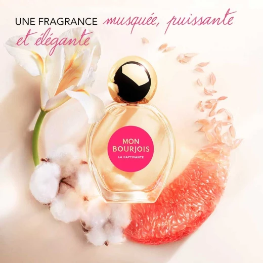 بورجوا لا كابتيفانت ماء عطر 50 مل عطر نسائي بنفحات المسك فكرة هدية أنيقة - بورجوا - Image 2