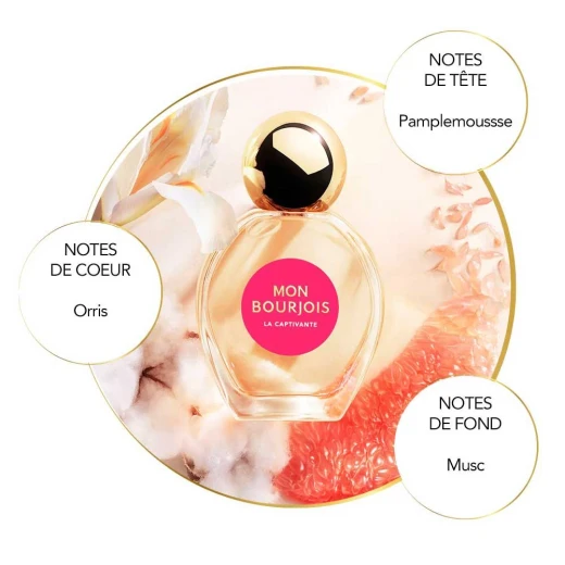 بورجوا لا كابتيفانت ماء عطر 50 مل عطر نسائي بنفحات المسك فكرة هدية أنيقة - بورجوا - Image 5