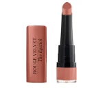 Bourjois Rouge Velvet Matte Lipstick Mauv'Ringue 2.4g Long Lasting Hydrating Lip Color for Bold Lips - Bourjois