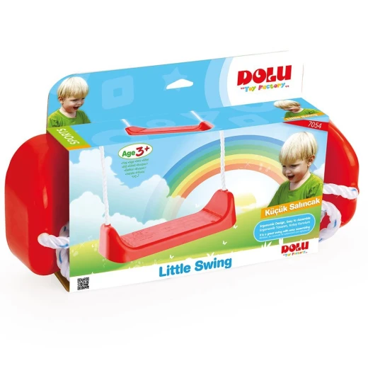 Dolu Plastic Red Swing Set for Kids 3+ Years Old - Image 3