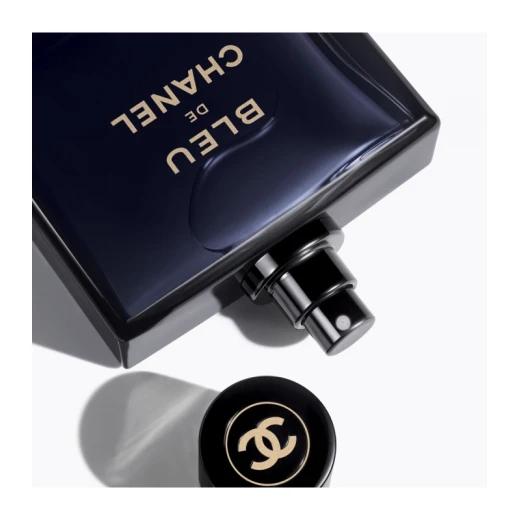 Bleu de Chanel Parfum 100ml for Men: Woody Aromatic Fragrance with Lemon Zest - Chanel - Image 6
