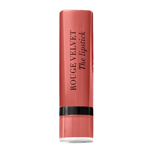 Bourjois Rouge Velvet Lipstick 47 Rose Brule Long Lasting Hydrating Lip Color for Women 2.4g - Bourjois - Image 2