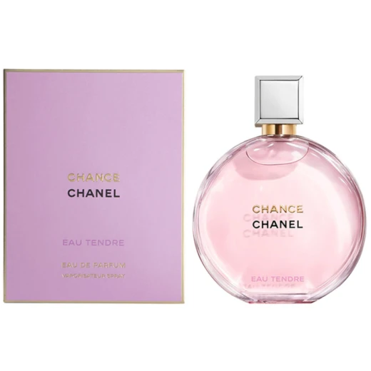 Chanel Chance Eau Tendre Eau de Parfum 100ml: Floral Fruity Fragrance for Women Jasmine and Rose Chanel Chance Eau Tendre Eau de Parfum 100ml: Floral Fruity Fragrance for Women Jasmine and Rose