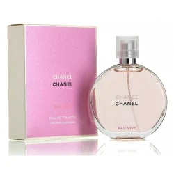 شانيل Chance Eau Vive 150 مل: ماء تواليت زهري منعش للنساء مع عطر الجريب فروت والياسمين