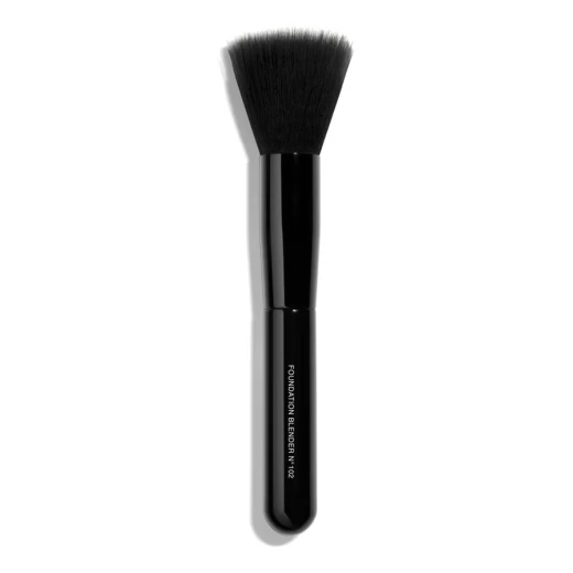 Chanel Foundation Blending Brush N°102 Soft Synthetic Bristles for Flawless Finish Makeup Tool Chanel Foundation Blending Brush N°102 Soft Synthetic Bristles for Flawless Finish Makeup Tool
