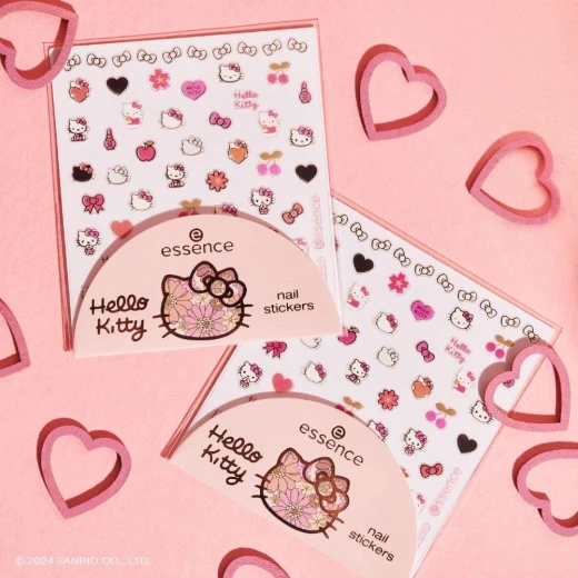 Essence Hello Kitty Nail Stickers Floral Design Manicure Nail Art for All Occasions - Essence - Image 2