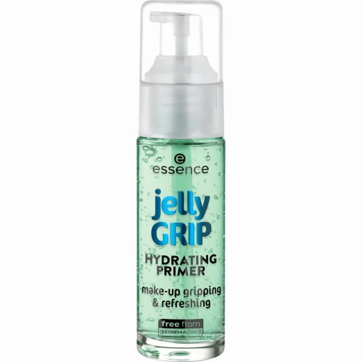 essence Jelly Grip Hydrating Primer for Dewy Skin Vegan Makeup Base Long Lasting Performance