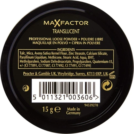 Max Factor Translucent Loose Powder Matte Finish Oil Absorbing Makeup 20g for Flawless Complexion - Max Factor - Image 3