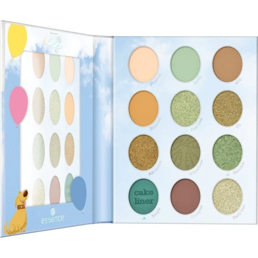 Essence Disney Pixar Up Eyeshadow Palette 02 Wilderness Explorer Makeup Kit 12 Shades - Essence - Image 2