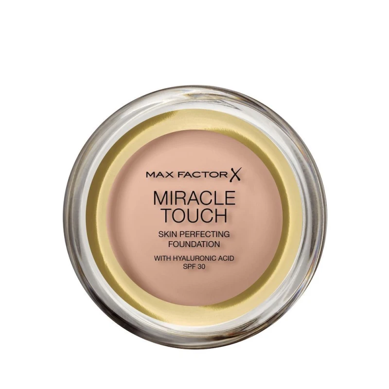 Max Factor Miracle Touch Foundation Blushing Beige 55 Matte Finish Makeup Even Skin Tone 68.2g Coverage - Max Factor