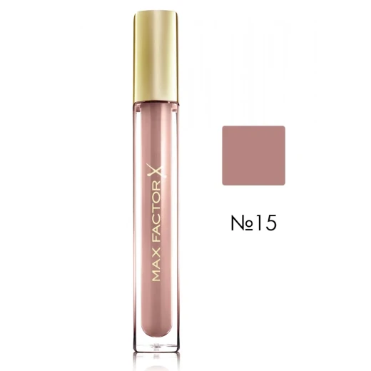 Max Factor Colour Elixir Lip Gloss 15 Hydrating Shine for Soft Seductive Lips Makeup - Max Factor - Image 2