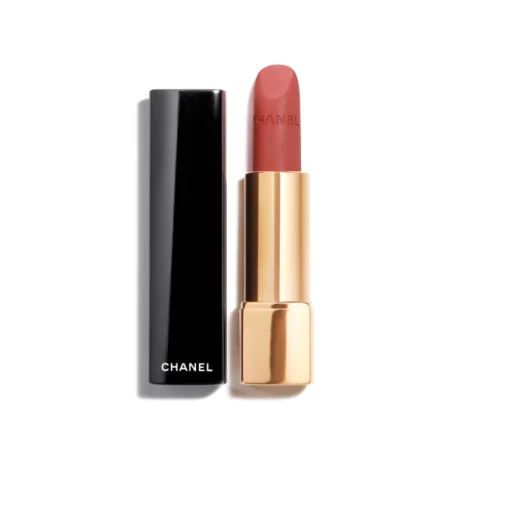Chanel Rouge Allure Velvet Lipstick 43 La Favorite Luminous Matte Hydration Makeup for Lips Chanel Rouge Allure Velvet Lipstick 43 La Favorite Luminous Matte Hydration Makeup for Lips