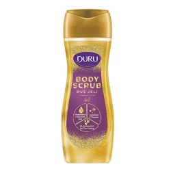 Duru Shower Gel Scrub 450ml – Deep Clean & Moisture with French Perfume Scent | Exfoliating Body Wash
