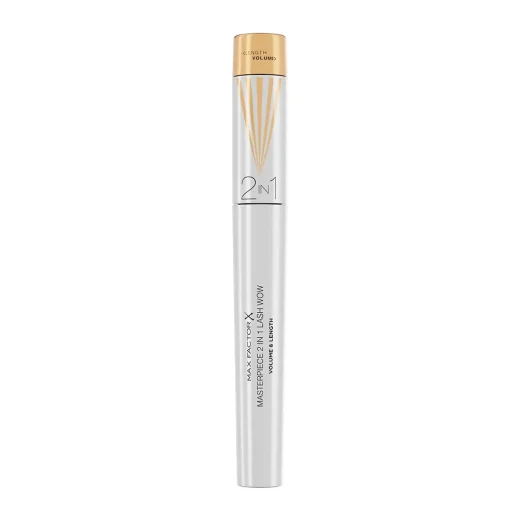 Max Factor Masterpiece 2in1 Lash Wow Mascara Medium Black Waterproof Volume and Length - Max Factor - Image 2