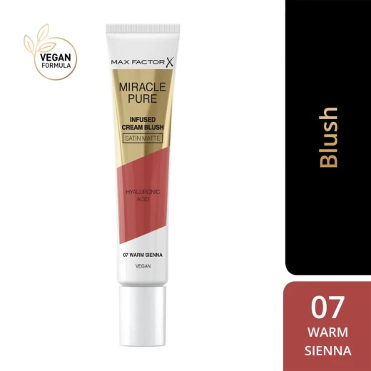 Max Factor Miracle Pure Warm Sienna Cream Blush Radiant Glow Makeup Hydrating Formula 15 ml - Max Factor - Image 3
