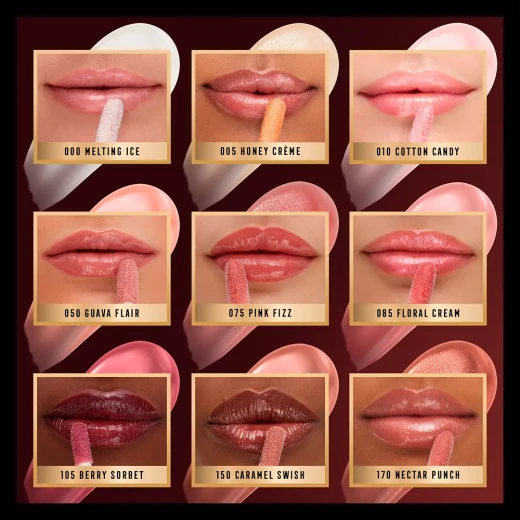 Max Factor Fire Sparks Vegan Lip Glaze High Shine Gloss Vanilla Scent Fuller Lips Hydration - Max Factor - Image 3