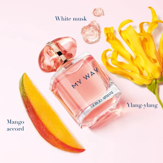 عطر جورجيو أرماني ماي واي يلانج أو دو بارفان 3.0 أونصة للنساء عطر الأزهار بالفانيليا وجوز الهند - جورجيو أرماني - Image 2