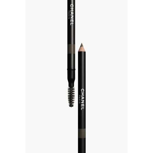 Chanel Crayon Sourcils Sculpting Eyebrow Pencil #60 Noir Cendre for Defined Brows Makeup Kit - Chanel - Image 4