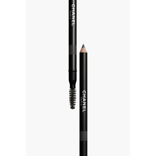 Chanel Crayon Sourcils Sculpting Eyebrow Pencil 60 Noir Cendre Natural Brow Define & Fill Makeup - Chanel - Image 2