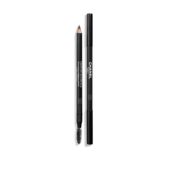 Chanel Crayon Sourcils Sculpting Eyebrow Pencil 60 Noir Cendre Natural Brow Define & Fill Makeup