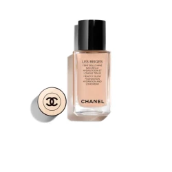 CHANEL LES BEIGES Healthy Glow Foundation Longwear Hydration Medium Coverage Makeup