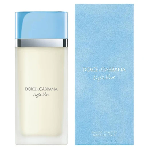 Dolce & Gabbana Light Blue Eau de Toilette 100ml for Women Fresh Floral Fragrance Dolce & Gabbana Light Blue Eau de Toilette 100ml for Women Fresh Floral Fragrance