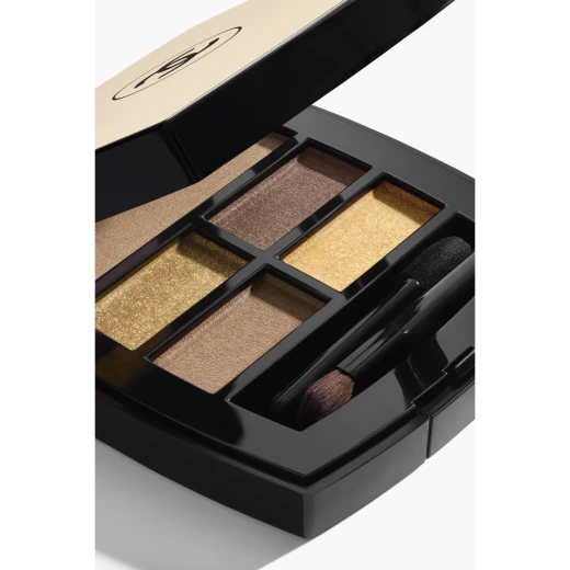 Chanel Les Beiges Healthy Glow Eyeshadow Palette Deep for Deeper Skin Tones Radiant Makeup Look - Chanel - Image 3
