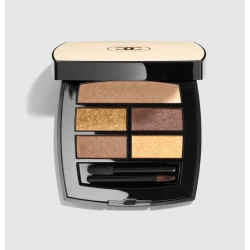 Chanel Les Beiges Healthy Glow Eyeshadow Palette Deep for Deeper Skin Tones Radiant Makeup Look