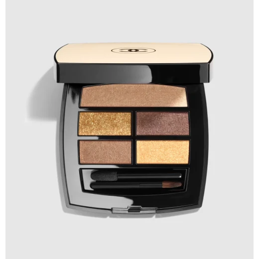 Chanel Les Beiges Healthy Glow Eyeshadow Palette Deep for Deeper Skin Tones Radiant Makeup Look Chanel Les Beiges Healthy Glow Eyeshadow Palette Deep for Deeper Skin Tones Radiant Makeup Look