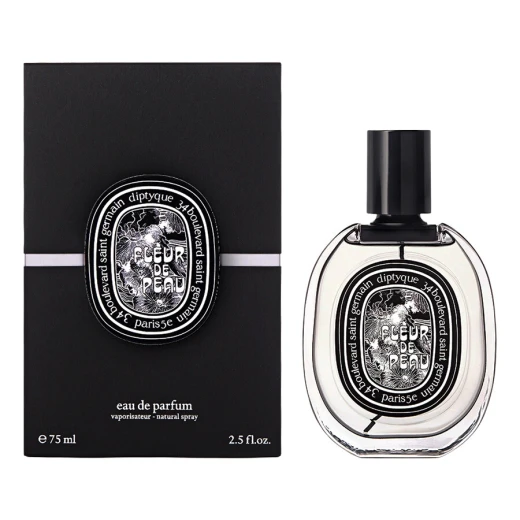 Diptyque Fleur de Peau Eau de Parfum 75ml: Sensual Musk Fragrance for Women and Men with Iris & Ambrette Seed Diptyque Fleur de Peau Eau de Parfum 75ml: Sensual Musk Fragrance for Women and Men with Iris & Ambrette Seed