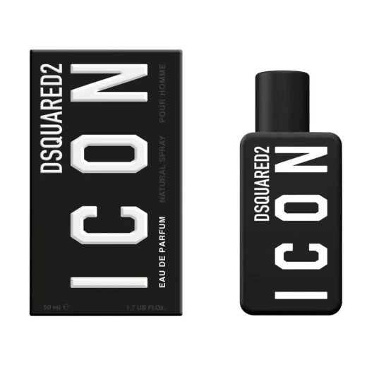 Dsquared2 Icon Pour Homme Eau de Parfum 50ml Fresh Citrus Ginger Fragrance for Men Dsquared2 Icon Pour Homme Eau de Parfum 50ml Fresh Citrus Ginger Fragrance for Men
