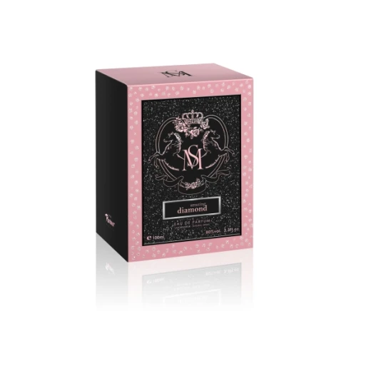 عطر ميلا سيكريت المذهل من الألماس للنساء - عطر زهري 100 مل من بارور - بارور - Image 3