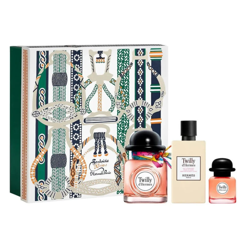 Hermes Twilly d'Hermes Gift Set for Women Floral Spicy Fragrance with Lotion 85ml and 7.5ml - Hermes