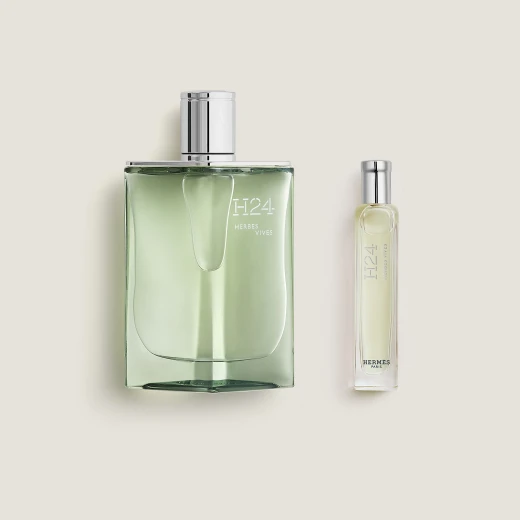 مجموعة هدايا هيرمس اتش24 هيربس فيفز للرجال عطر أو دو بارفان بخاخ عطر أعشاب منعش للسفر - هيرميس - Image 2