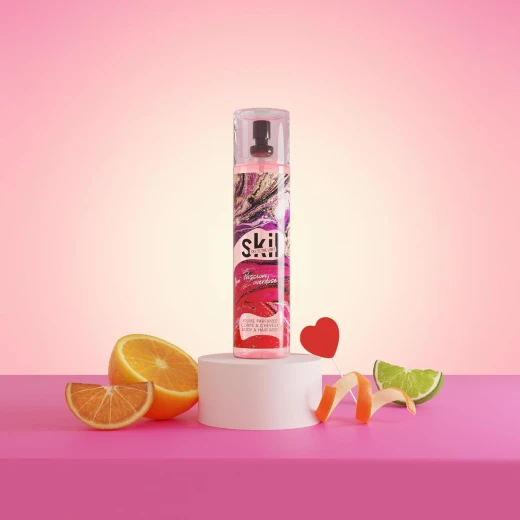 جيان آرثيس باشون أوفر دوس معطر للجسم والشعر 250 مل عطر منعش للنساء للاستخدام اليومي - جين آرثيس - Image 2