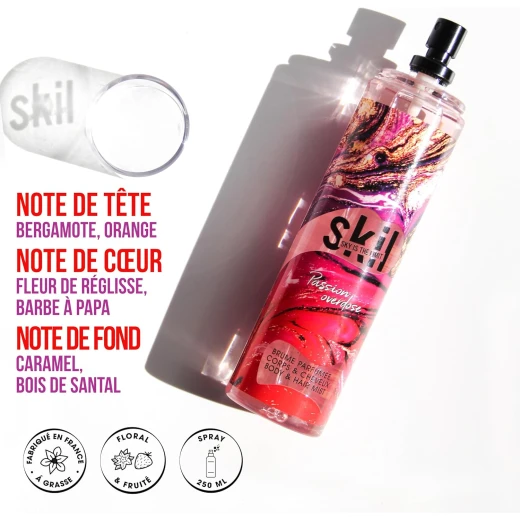 جيان آرثيس باشون أوفر دوس معطر للجسم والشعر 250 مل عطر منعش للنساء للاستخدام اليومي - جين آرثيس - Image 6